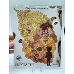 BAM Box Horror Art Print 8x10 - Ken Haeser - Firestarter - #'ed/3000